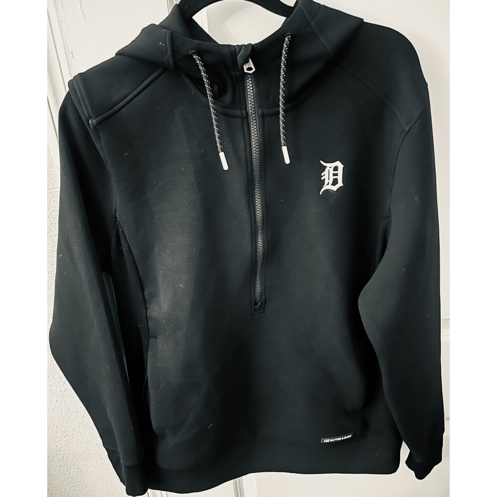 Detroit Lions Cutter & Buck Roam Eco Half-Zip hoodie Medium